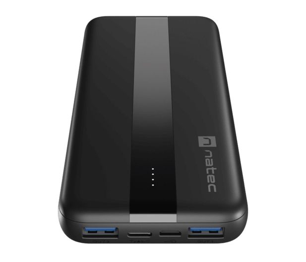 Natec Powerbank + kabel Trevi Slim Q V2 10000mAh PD - 1370639 - zdjęcie 3